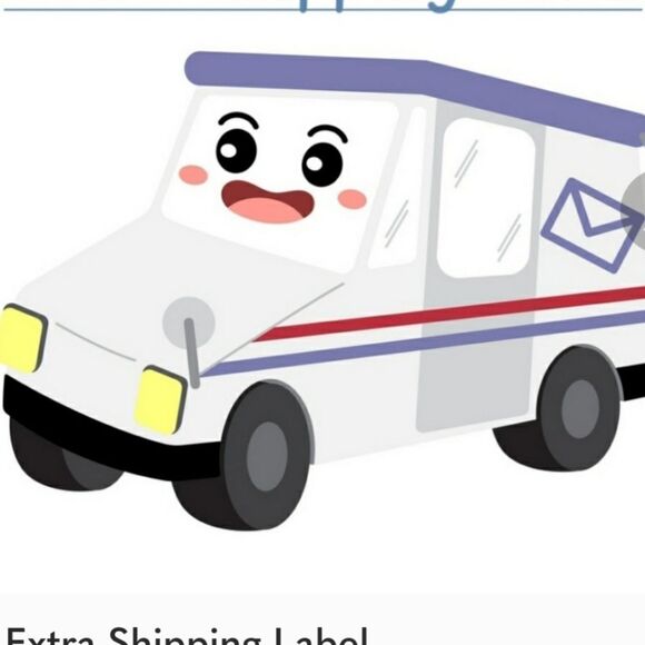 Extra Shipping Label ( You will receive two separate packages ) $3+$8.27 =$11.27 - Picture 1 of 1